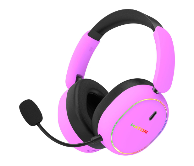 HATOR Phoenix 2 ANC Wireless (fioletowe) - 1335965 - zdjęcie